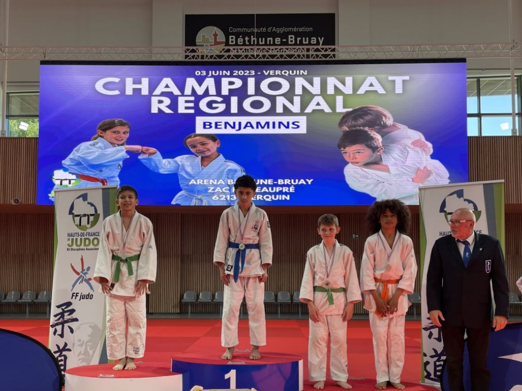 Image de l'actu 'Du beau judo ce samedi lors du Championnat Régional benjamins'