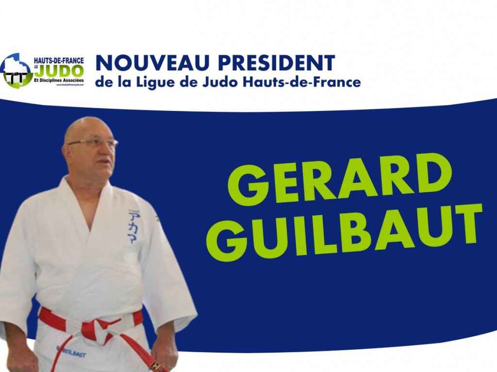 Image de l'actu 'Gérard GUILBAUT élu nouveau président de la Ligue Hauts-de-France Judo'