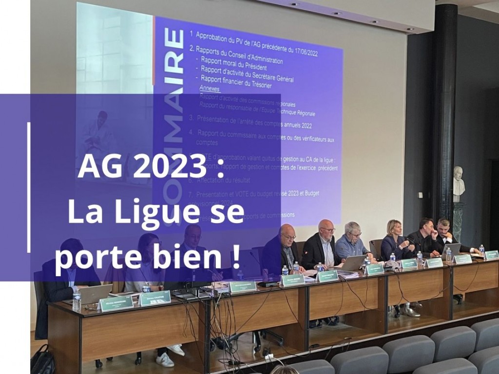 Image de l'actu 'Assemblée Générale 2023 : La Ligue se porte bien !'