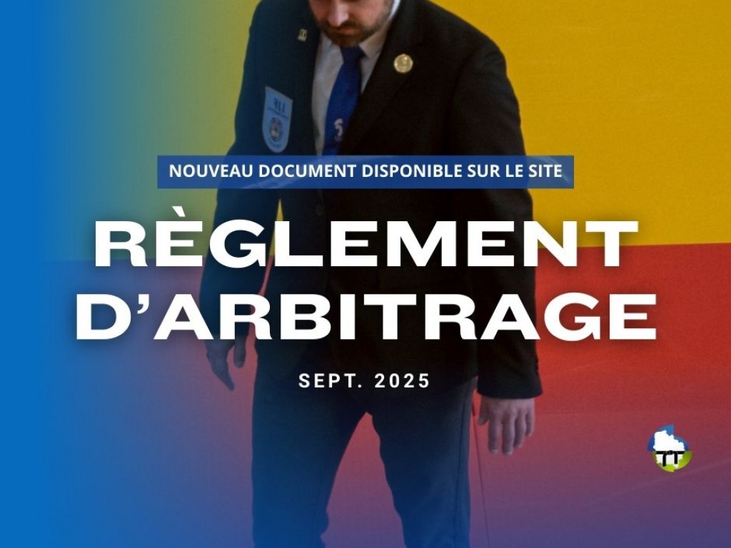 Image de l'actu 'Règlement International et Adaptations Pédagogiques Françaises pour la saison 2025-2026'